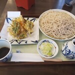 生蕎麦 吉祥 - 料理写真:野菜天婦羅せいろ