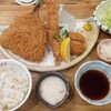 Katsumasa - 大判あじ・海老・ヒレかつ定食・１，９０３円