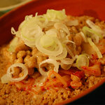 ねばり屋 - 【キムチそぼろ定食】