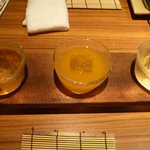 食と和酒の店 暁 - 果実酒３種