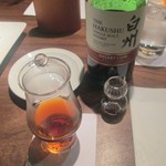 バーアルディ - 白州の記念ボトルをいただく