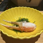 瓢嘻 - 蟹爪と丘ひじきの酢の物