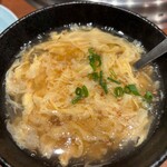 焼肉 静龍苑 - 脂多めのお肉の合間によく合う