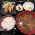 Irori Ryouri Unakaku Wanari - 大盛り具だくさん豚汁定食