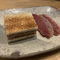 焼鳥 望月 - レバーパテと鴨の生ハム