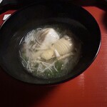 Oryori Kifune - 筍と平目の椀物