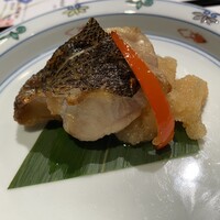 京懐石 美濃吉 そごう横浜店 - 旬菜　すずき霙焼き