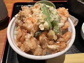 Senriki - かきあげ丼(しお)