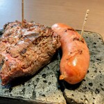 感動の肉と米 - 料理写真:ソーセージは初回クーポン