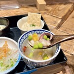 山中酒の店 エキマルシェ大阪店 - 鶏油を使った和風海鮮八宝菜