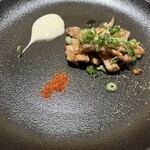 Teppanyaki Appare - 山梨県産　美桜鶏せせりガーリック