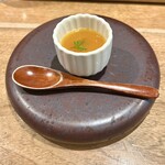 Ebi Maru Ramen - 栗かぼちゃの冷たいスープ