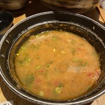 元祖めんたい煮こみつけ麺 - 