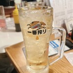 大衆ホルモン酒場 鶴松 - タイムサービスのハイボール319円