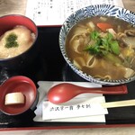 Menya Chuu Bei - 煮ぼうとう・とろろご飯セット　1,100円