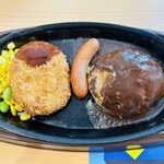 ガスト 浜松インター店 - ・（木）日替わりランチ（ミニチーズINハンバーグデミソース）　720円