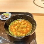 江戸焼肉 - なめこの味噌汁