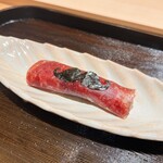 江戸焼肉 - 和牛ブレザオラ 肉寿司