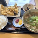 あおい食堂 - あおい定食＋白肉天