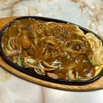 喫茶 亀 - 鉄板スパ インディアン❤️美味です❤️