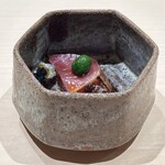 すし宮川 - ヤイトカツオ藁焼き、葱生姜