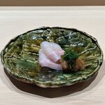 すし宮川 - 石鯛、五日寝かせ