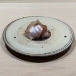 すし宮川 - 赤むつ、軽く醤油漬け