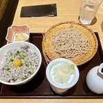 ソバキチ - 釜揚げシラス丼と蕎麦