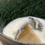 すし宮川 - 蝦夷鮑肝ソース