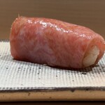 すし宮川 - 鮪中トロ柵漬