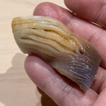 すし宮川 - 北寄貝出汁漬一日(追加)