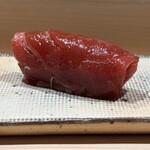 すし宮川 - 鮪赤身漬け