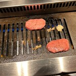 すすきの焼肉きらく - 上タン塩