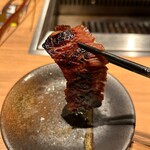 すすきの焼肉きらく - 和牛ハラミ