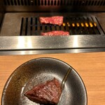 すすきの焼肉きらく - 和牛サガリ