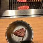 すすきの焼肉きらく - 和牛サガリ