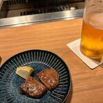 すすきの焼肉きらく - 上タン塩