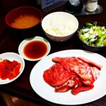 Yakiniku Okuu - 黒毛和牛切り落としランチ