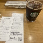 スターバックスコーヒー - さっきより少し多め？のアイスコーヒーショート130円