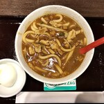 Kokoichibanya - カレーうどん。好きな辛さで食べられるカレーうどんはCoCo壱だけ。豚肉はすでに入っているのでトッピング無くてOK。