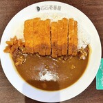 Kare Hausukoko Ichibanya - ライス400gチキンカツポークカレー¥1006内