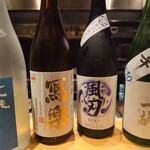 坂ノ下　田茂戸 - 地酒の数々