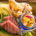 Assortment of 3 premium sashimi