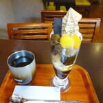 Morino En - ほうじ茶パフェと極上ほうじ茶