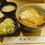日本橋 宇田川 - カツ丼定食