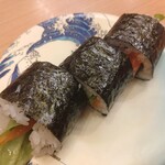 すし江戸 - サーモン巻