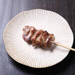 Charcoal-grilled Hatsu Skewers