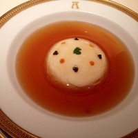 アピシウス - 雲丹とキャビアの野菜クリームムース コンソメゼリー寄せ