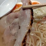 麺家 たけ田 - 鶏モモチャーシュー