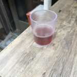 京橋 恵み屋 - 頂いたザクロジュース